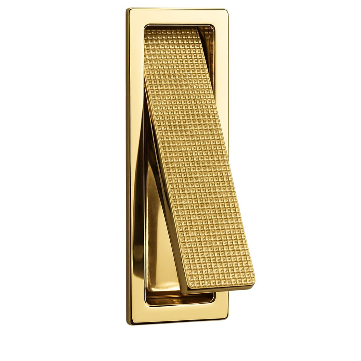 Puxador Piano de Embutir Pequeno Gold Zen 64549_0